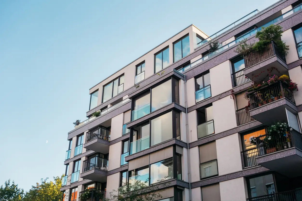 Modern investment property exterior