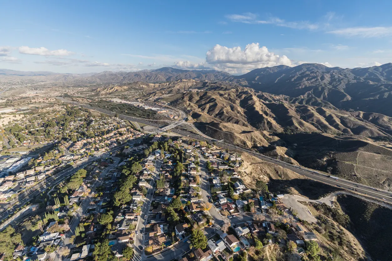 Antelope Valley city view